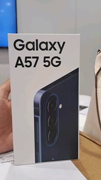 5G Samsung/A57 ذاكره 256 بطاريه 5000  شرحتين عشوائيه 8  يدعم الشحن 45 ...