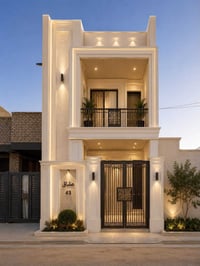 بيت للبيع الزعفرانية منطقئ بيت بنية المساحة الكلية 100متر 5*20تفاصيل ك...