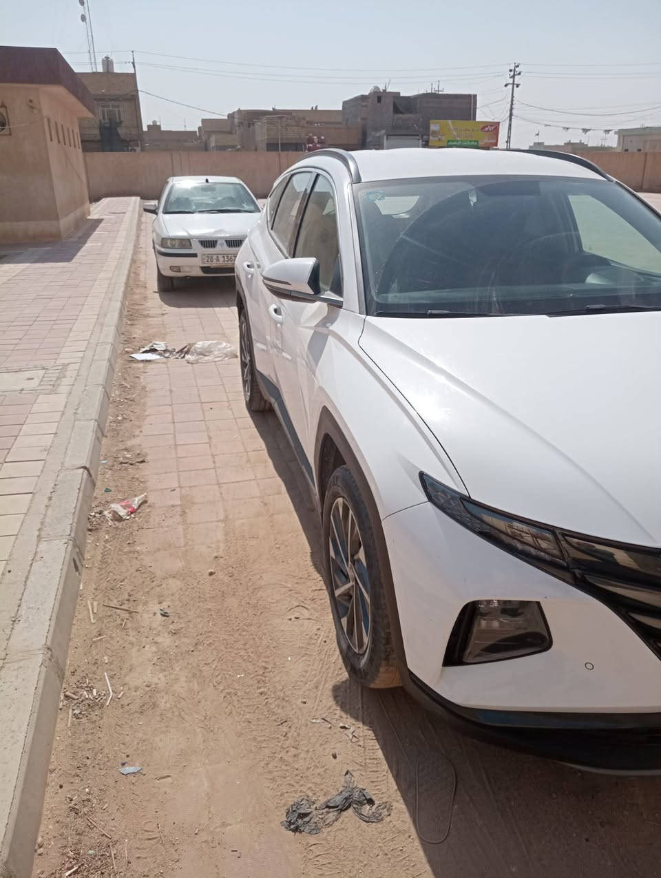 للبيع توكسن 2023 كفاله من ضربه وصبغ 
بيها بارد بسيط ما مصلح بلباب الخلفي مال العبري ماشيه 44الف رقم كربلاء بسمنا مواصفات بصمه تسغيل عن بعد حساس امام خلفي كامره كراسي كهرباء اوتوهولد سايد بريك بصمه سياره من الزيرو عدنا مكاني كربلاء المقدسه السعر 180 وبيها مجال قليل 
***********
