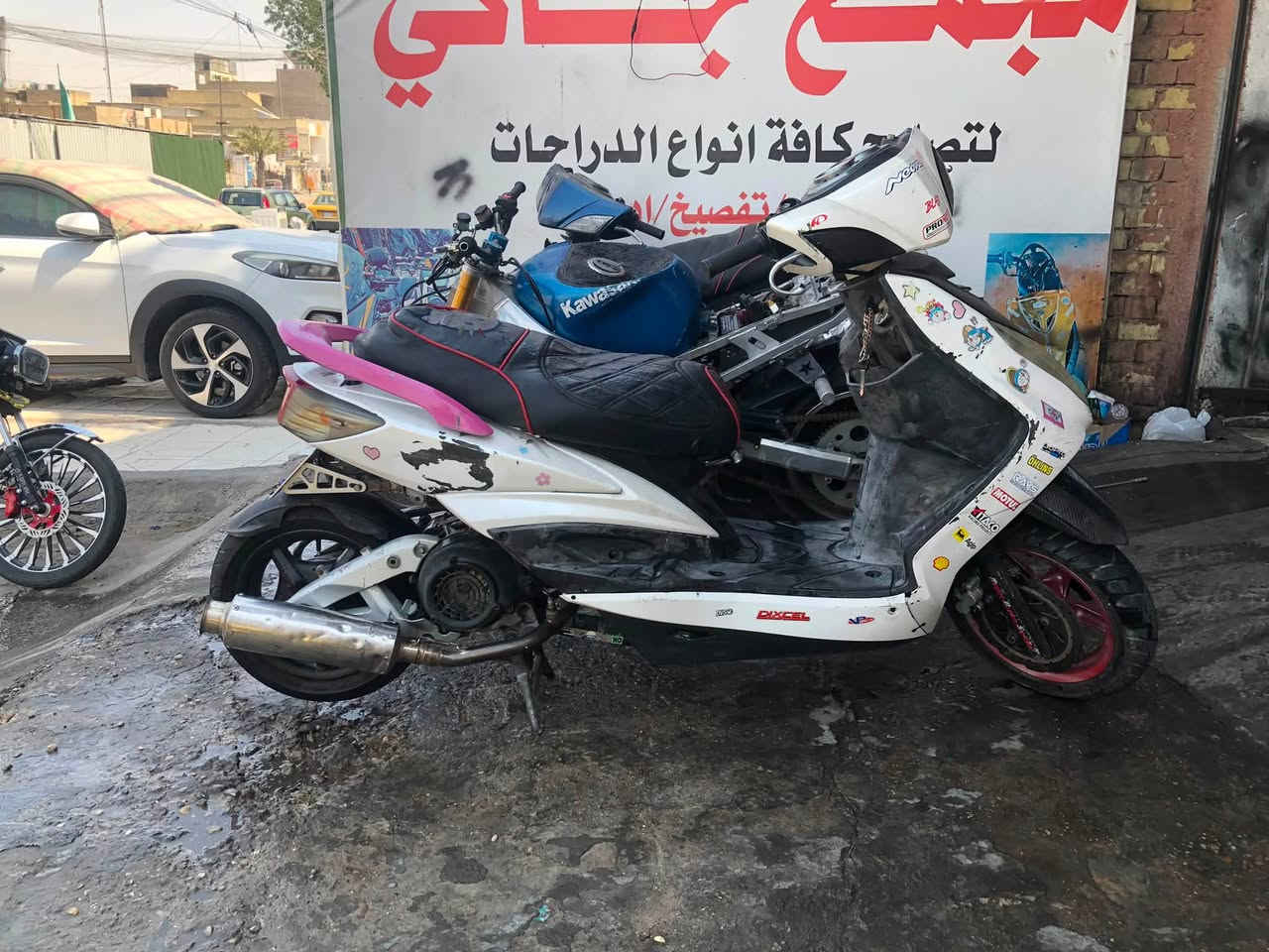 سكنس فحل مكينه 63لدراجه مكينتها راجعه  كور محفور كلجات رياضي صالنصه رياضي سلف رياضي تايرات جلاتين بيها سبعة كاربون فايبر كشن رياضي  اشاير رياضي مكاني بغداد مدينة لصدر قطاع 21 لسعر 350 لو مراوس بشي حلو ***********
