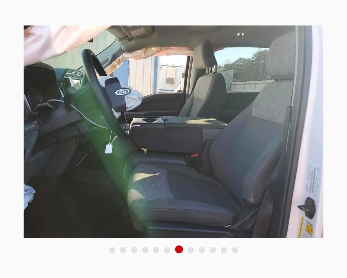 السلام عليكم
فورد F150  موديل 23 باب طويل بدي طويل 
المحرك 6 سلندر 2700 توين توربو 
ورقمها سليمانيه وبأسمي 
حادثها بسيط بس مبدل الجاملغ والبنيد 
كلشي بيها نظيف وجديد من كير ومحرك
ماشية فقط 51 الف ميل
والمواصفات البيها :-
1-كشن السايق كهرباء 
2-والكشنات جلد
3-تحكم سترين جهتين 
4-وتحديد مسار 
السيارة جاهزة من كلشي 
مكاني حاليا اربيل 
للاستفسار اكثر الاتصال ***********
