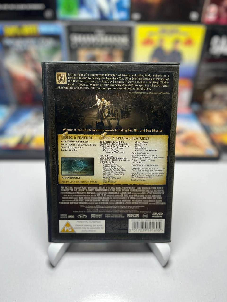 THE LORD OF THE RINGS  DVD
سلسلة سيد الخواتم ثلاثية كاملة دي في دي
السعر:١٨،٠٠٠
للطلب مراسلة الصفحة او 
واتساب***********
