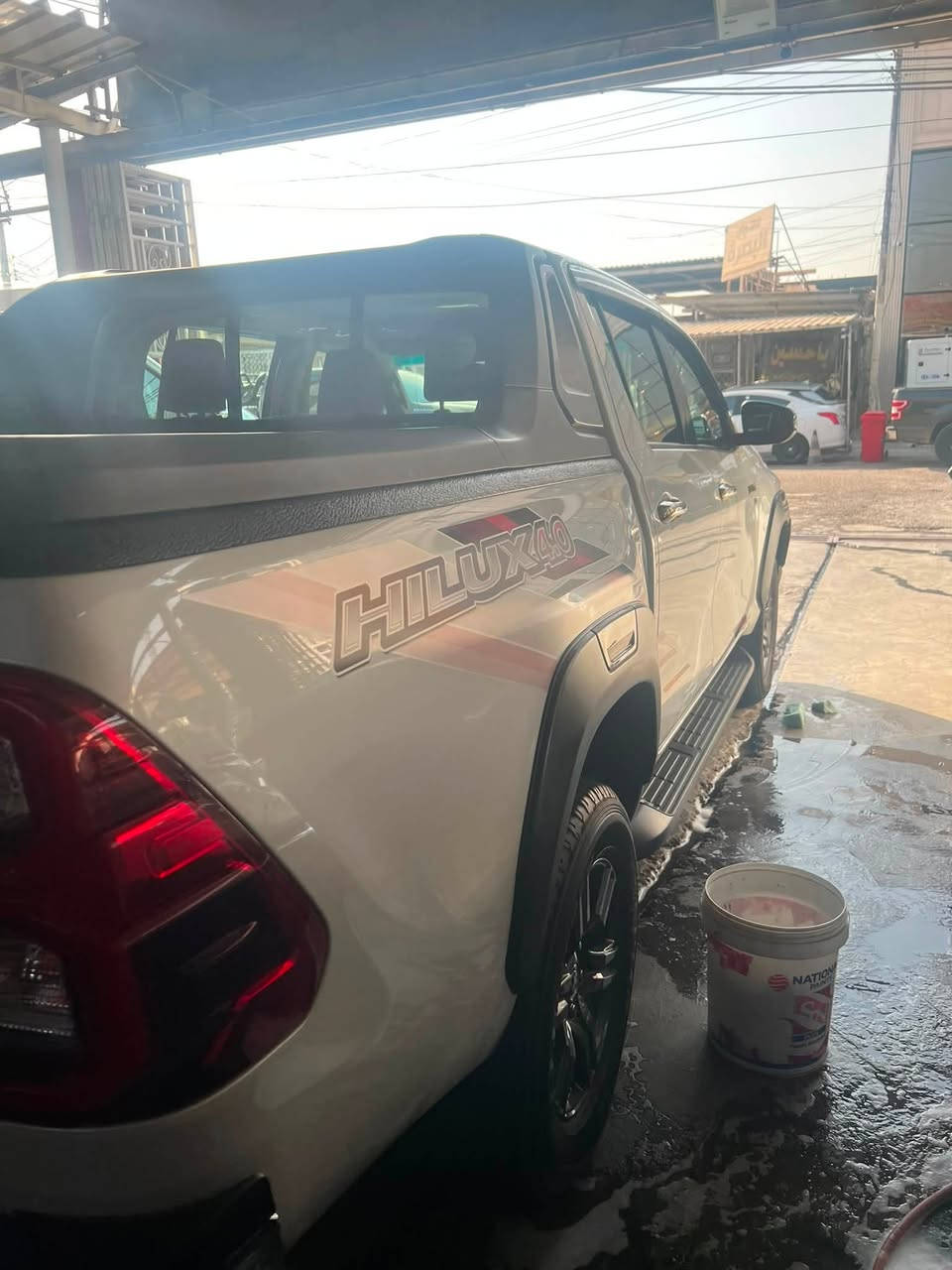 السلام عليكم
بيكب هايلوكس TRD كويتي 2023

مكفوله كفاله عامه 

ماشي 97

 رقم اربيل

مكانها بغداد

السعر340 وبيه مجال 

رقم الهاتف ***********

