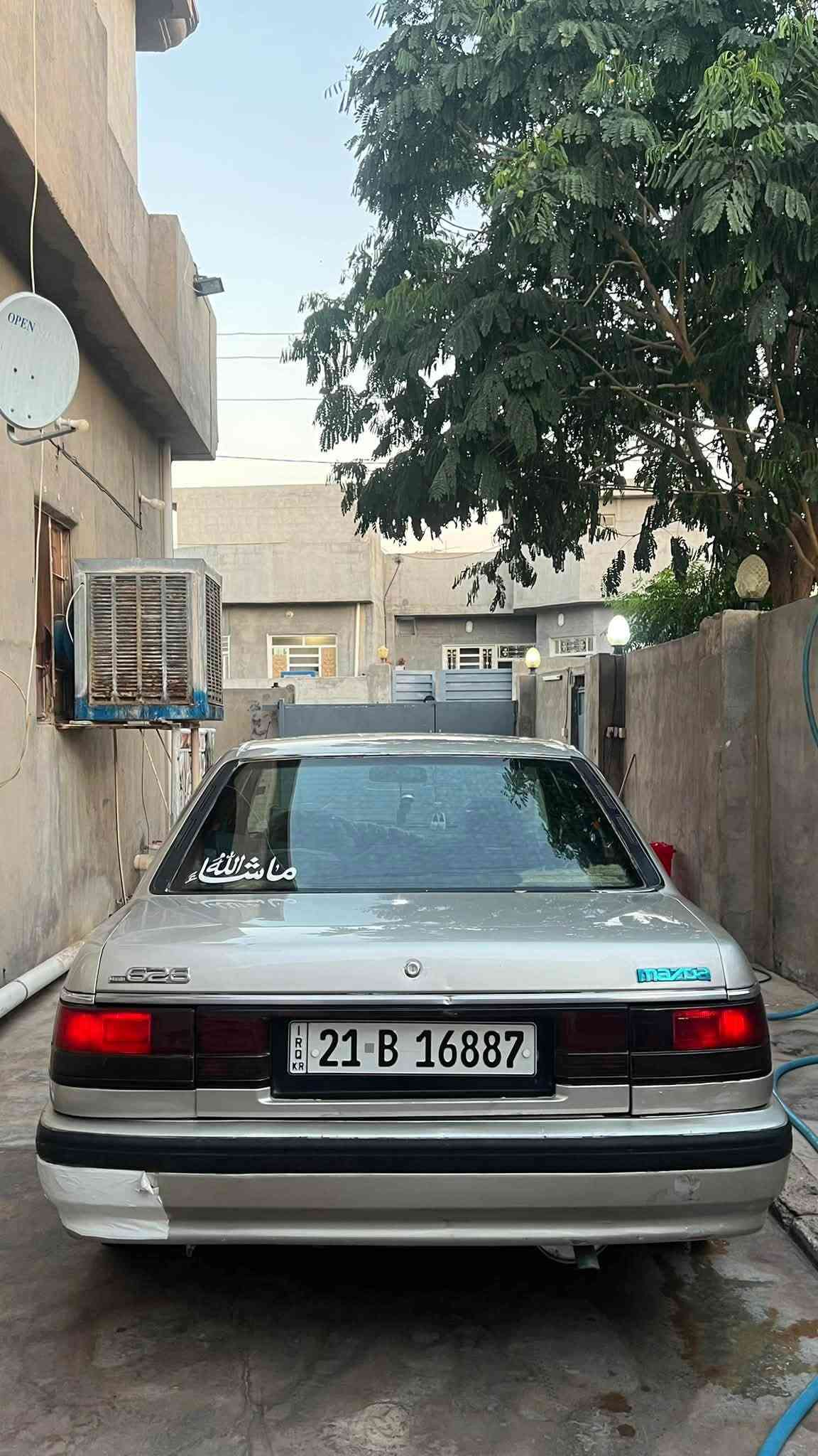 سياره مازدا(8بخ 626) محرك بلادي ..موديل 1988.رقم الماني سنويه لحد 2028/ مابي نقص سياره شرط تحويل / السعر 38$ بي مجال بسيط /مكان سياره خانقين //موبايل /***********
