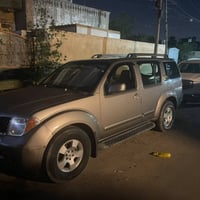 نيسان بافندر مديل 2007  وارد امريكي كلين داخله رقم بغداد بأسم الحجي ان...