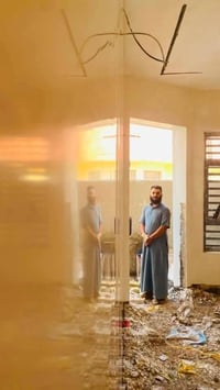 جص فني • كادر ٤ خلفات • الابيض مال موصل
