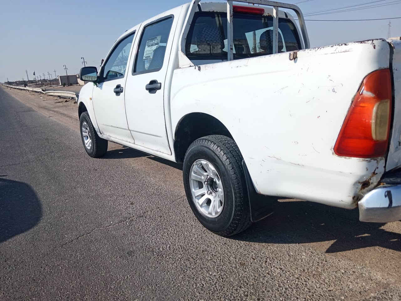 بيكم جنبي موديل ١٢ رقم بصره مشروع وطني بسمي جاهزه حداده تخم تاير محرك ثري واي ياباني بدون ضربه لبيع وللمراوس سعر ٤٥ ***********بصره
