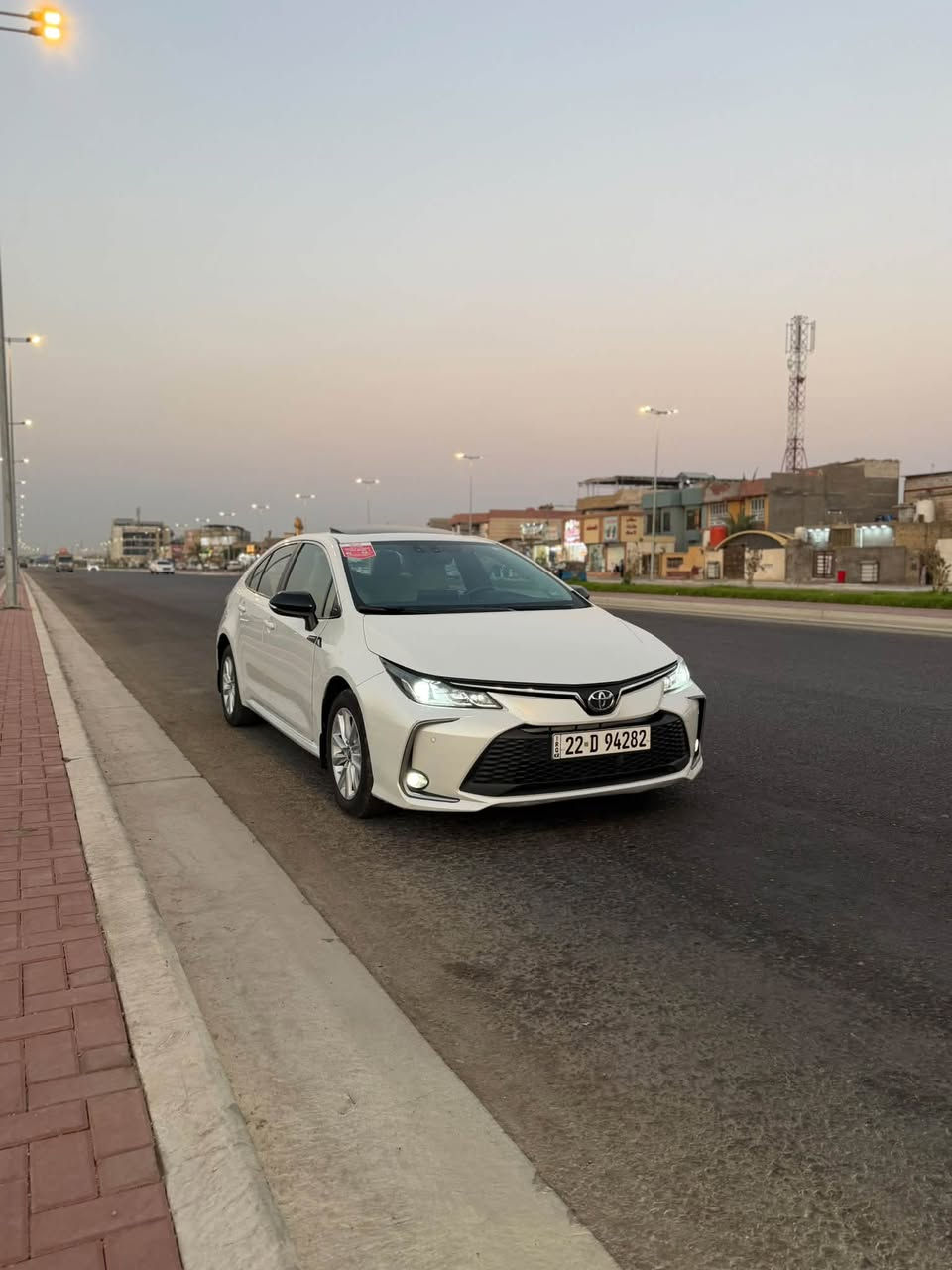 السلام عليكم 
تيوتا كورلا 2024 ساز 
كفاله عامه 
المحرك 1800 بانزين فقط 
حساسات اماميه خلفيه 
لايت LED امامي خلفي 
مري كهربائية + اشاره
شاشة عدادات دجتل 
كامره خلفيه
فتحه سقف 
تبريد قطعتين 
تغليف ارضيه + دوشمه كشنات 
تغليف جام عازل حراره 
رقم اربيل وكاله او تحويل  
السعر 182
مكان السياره البصره 
للأستفسار 
*********** 
*********** 
موجود واتساب ☎️
