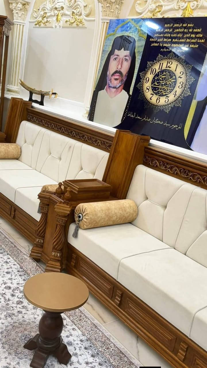 السلام عليكم جميعا من جنوب الشمال عراق الحجز مفتوح ونشتغل كل محافظات العراق مع توصيل ديوان بهاذه شكل دزاين جديد   تزكام درجه اولى ضمان متوفر ومفتوح شكد متريد بنسبه الون صبغ حسب طلب زبون شنو بالك يجرالك  ختيار القماش أيضا يكون ختيار زبون ويكون قماش درجه اولى تركي  ارجو متابعه حساب وضغط لايك حتى يصل لغيرك تحياتي لجميع مشاهدين تواصل مع معمل نجاره ميسان واتساب أو تصل ***********
