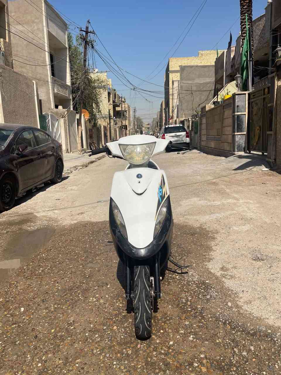 دراجة ماكس عدلة ابيض سرعة ١٢٠ لوك جديدة مكينة غير مفتوحة كهرباءيات شغالة سلف هندر نكرة وحدة تاير جديد عداد كيلو متر مع بالزين شغال السعر ٥٥٠وبيها مجال العنوان بغداد للاتصال ***********
