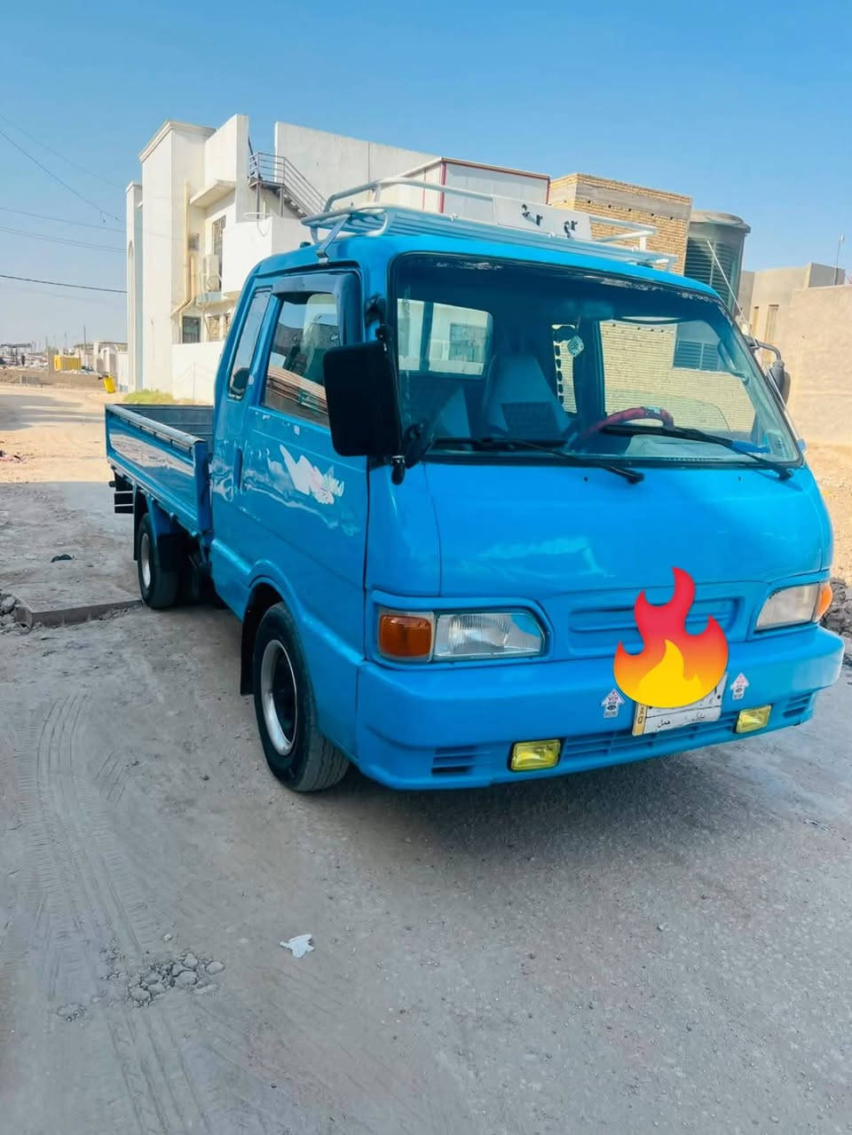 سلام عليكم بيع كيا حمل موديل 96رقم  بابل مشروع وطني مداور ثاني يوم 7جنكال حصير نضيفه مكفوله من ضربه وصبغ جماليه  مكينه كير اكسل باور تخم تاير حداديه تريك وين متريد  سياره مال جناي متخسر عليه الف دينار جاهزه سعر 53مكاني  بابل تلفون ☎️ ***********
