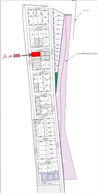 أرض زراعية • سند ٢٥ • ٢٠٠م ركن