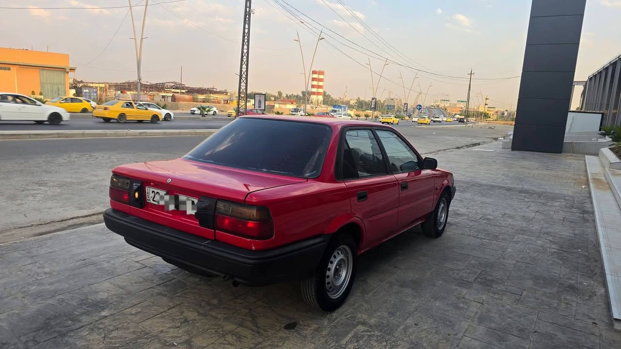 السعر 45$$ كورلا موديل 90استلام سركه ياباني مكينه 16بلادي شرط كير محرك تبريد كلها على وضع الشركه مصبوغه جماليه رقم اربيل دولي شرط التحويل سنويه جديده مكان السيارة العلم سمره رقم الموبايل ‏‪***********‬‏   ***********
