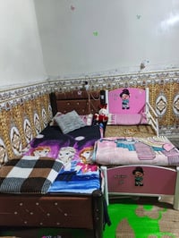 سرير كبار • سرير اطفال • ٢ دوشك