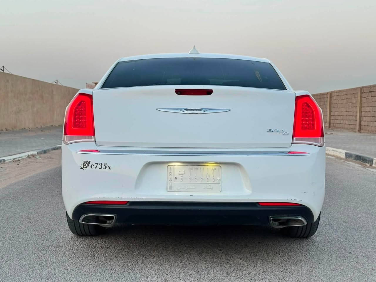 🚘 كرايسلر 300 C 🔥
• موديل:( 2016) م (2022)

المواصفـــات:

• فئة 300 C

• محرك 3.6L V6 قوي وعملي

• كير أوتوماتيك 8 سرعات

• دفع خلفي

• تشغيل بصمة + ريموت ستارت

• دخول ذكي بدون مفتاح

• مقاعد جلد

• مقاعد كهربائية

• ذاكرة للمقاعد

• تدفئة المقاعد الأمامية

• شاشة Uconnect + بلوتوث + USB

• Apple CarPlay + Android Auto

• كاميرا خلفية + حساسات خلفية

• تحكم بالسكان + مثبت سرعة

• مكيف أوتوماتيك ثنائي المناطق

• فتحة سقف

• إنارة LED

• ويل مكسيكي ألمنيوم وكالة

• نظام الثبات الإلكتروني + ABS

• وسائد هوائية كاملة

• نظام مراقبة النقطة العمياء

• تحذير مغادرة المسار

📌 رقم الشاصي:
2C3CCAEG0GH342283

📍 مرقم بغداد

🛠️ الملاحظات:
• جميع الملاحظات مذكورة في الصور

💰 السعر: 165 ورقة

البصره ***********
