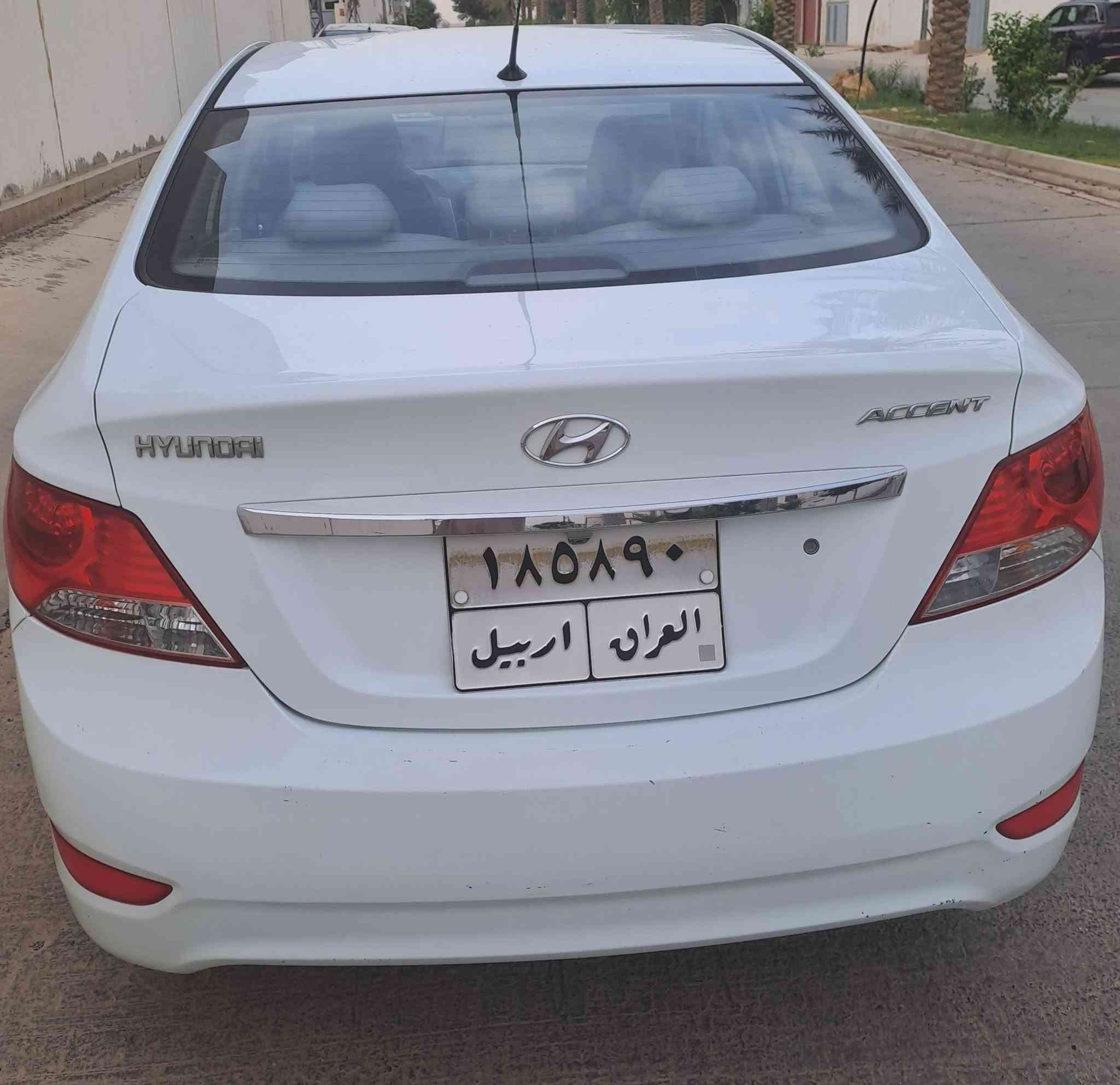 اكسنت ٢٠١٣ • مكينة ١٦٠٠ • رقم اربيل