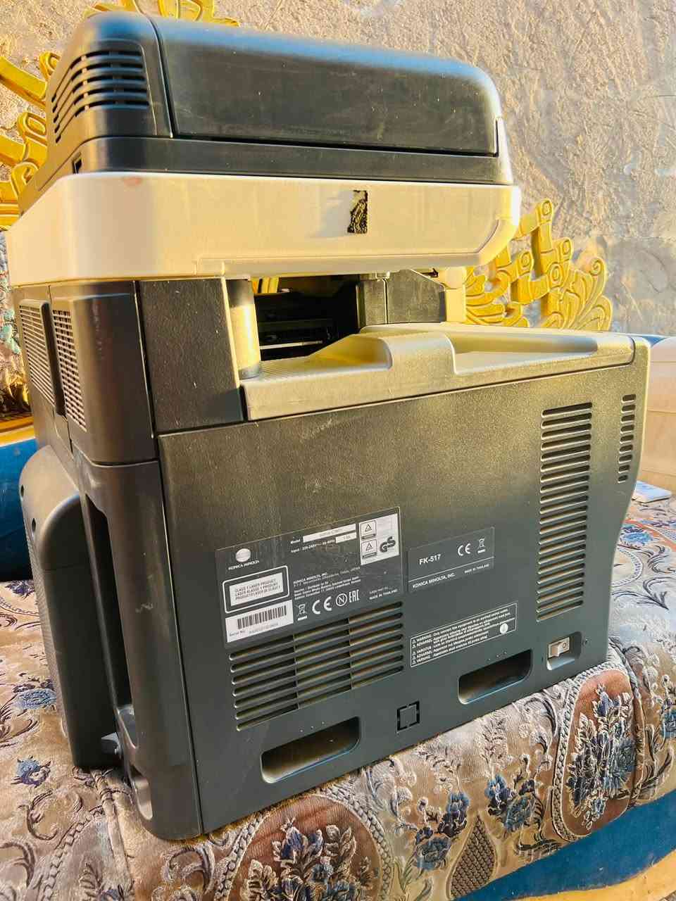 السلام عليكم طابعه للبيع
Konica Minolta bizhub C3851

طابعه جديده استعمال قليل مكان بغداد 
السعر 500 وبيها مجال بسيط 
***********

