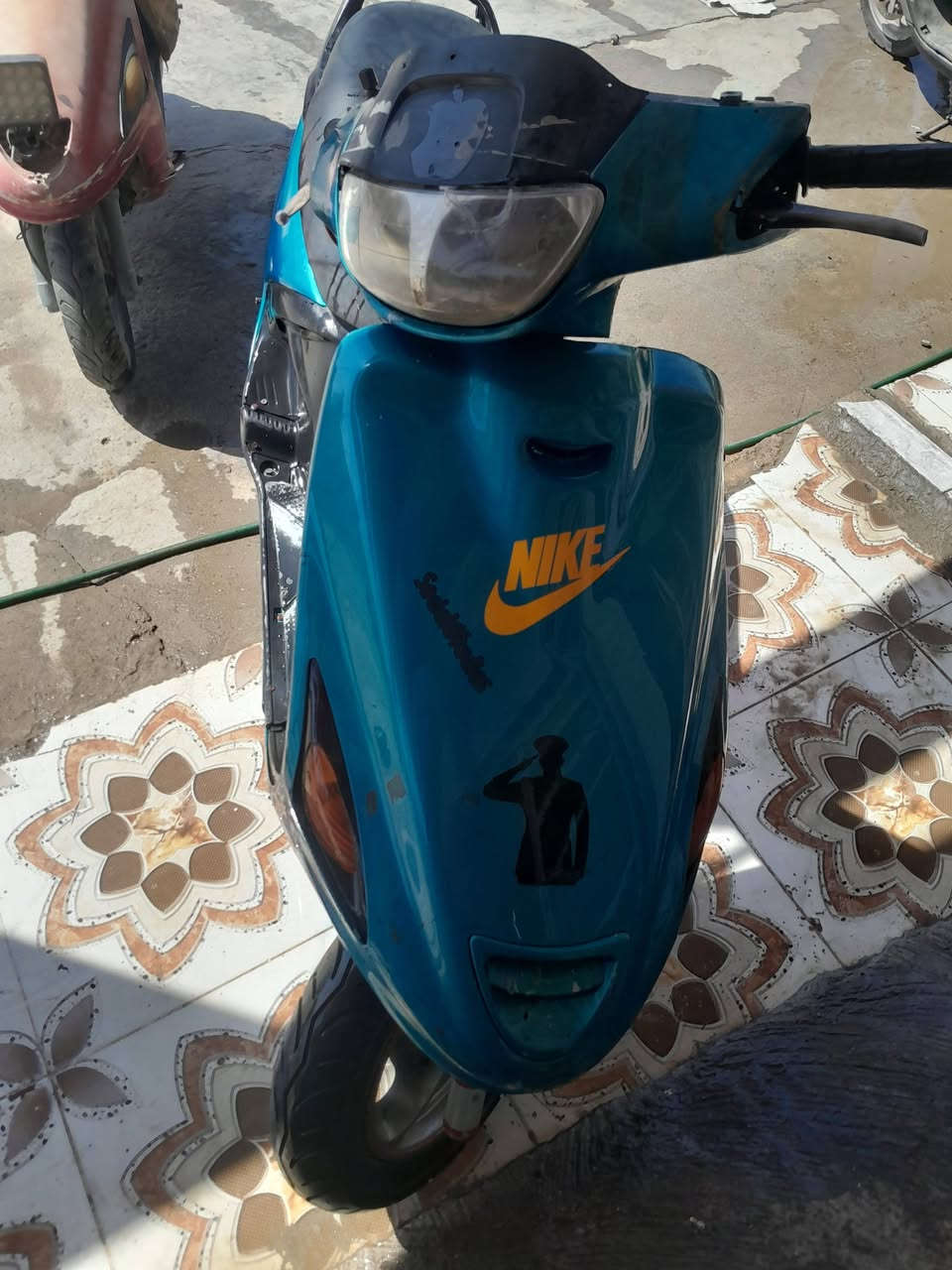 دراجة فراشة فورتي كلها شغالة للبيع  كهربائيات كاملة سلف 
بيها تبخير السعر 300 بيها مجال قليل مكاني ديالى بعقوبة المفرق رقمي ***********
