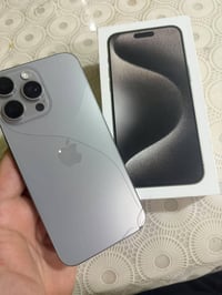 آيفون 15 برو ماكس • ٢٥٦ جيجا • كسر خفيف بالظهر