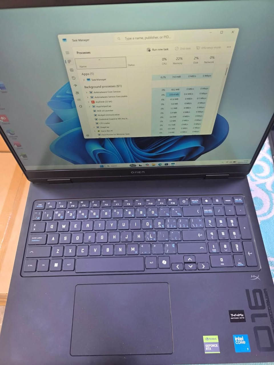 HP omen 
Core 7 240H
RTX 5070 8 GB 
32 GB Ram DDR5
1 TB Hard 
لمعرفه السعر خاص
للتواصل فقط واتس اب موجود
***********
