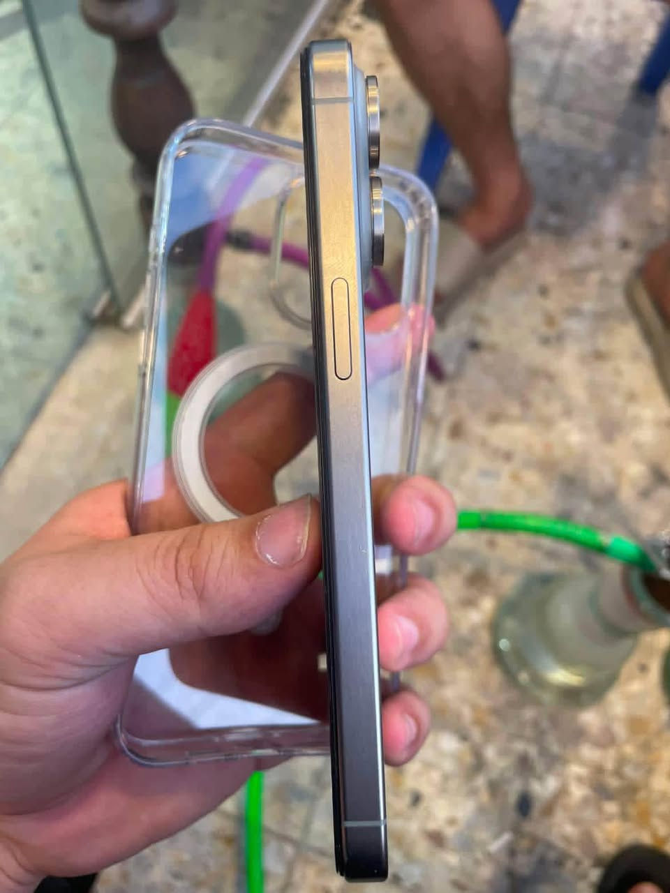 15 برو ماكس ذاكره 256 جهاز نضيف مبدل شاشه وبطاريه السعر 800 وبي مجال الشراي رقم ***********
