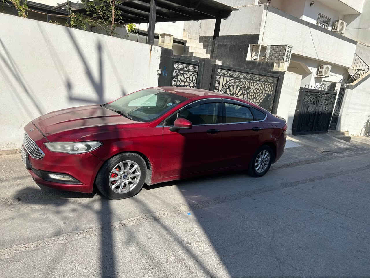 Ford fusion 2017 se 1.5 turbo 

مواصفات 
كشن جلد 
كشن كهرباء
بصمه
شاشه جبير
كامير
حساس
٥ قطع بيها صبغ بدون دواخل
بجم و خلفي كبس
٨ ورقه بيها غرامه ينزل من سعر
مكان كركوك
رقم *********** كركوك, العراق
