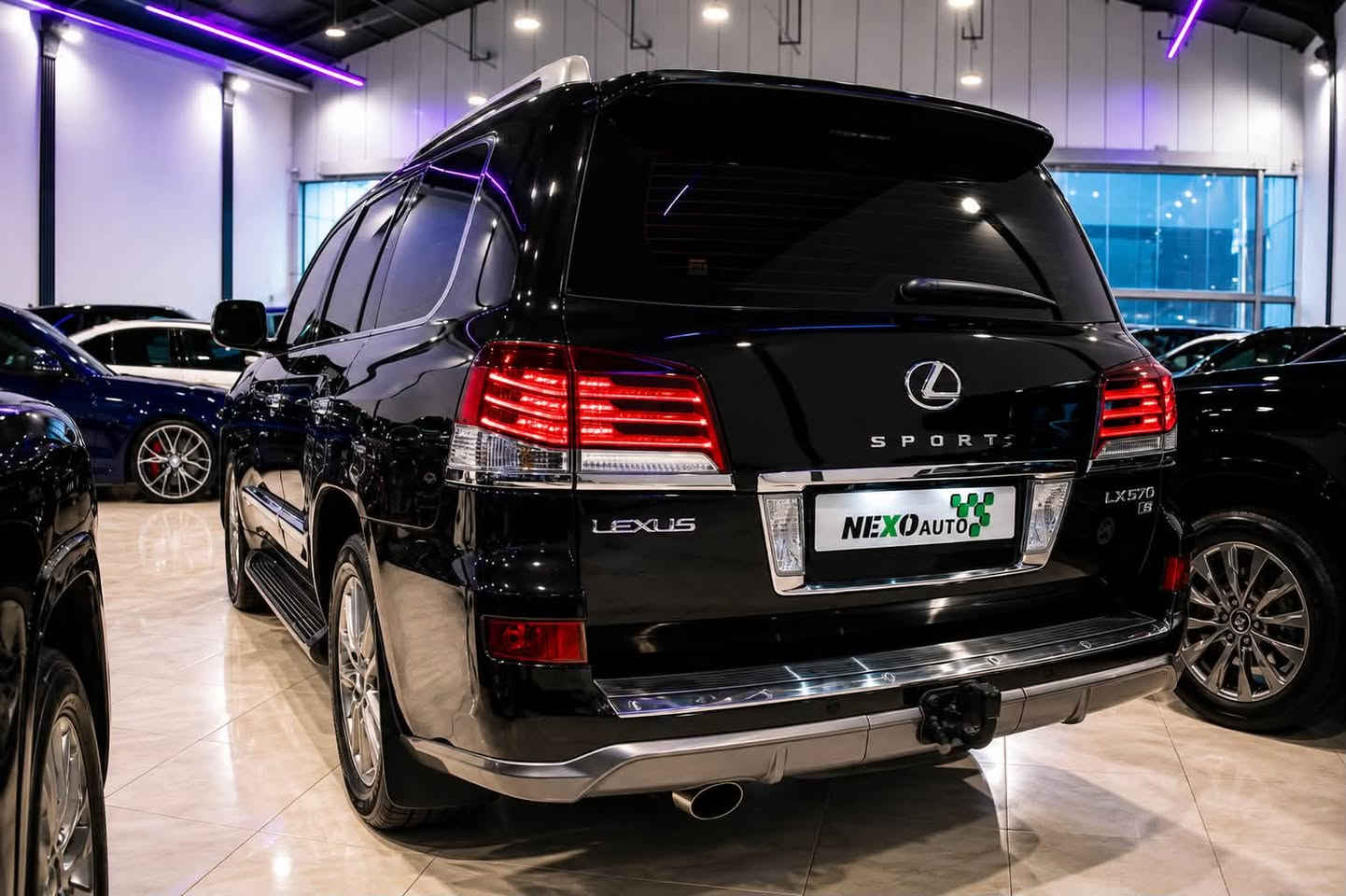 Lexus LX570 Sport
مۆدیل: 2014

• مۆدیل: 2014
دوو شوێنی بچووک تەعدیل 
• ڕۆیشتوو: 179,000 کیلۆمەتر
• مۆتۆری V8 بە حەجمی 5.7L
• گێڕی ئۆتۆماتیکی 6 خێرایی
• سیستەمی 4WD (گەڕانی چوار تایەر)
• سسپەنشنی هەوایی (Height Control + Adaptive Variable Suspension)
• مۆدی ڕێگا (Multi-Terrain Select)
• Crawl Control بۆ ڕێگای قورس
• قوفڵی دیفرەنسی ناوەندی
• هێڵکاری Sport
• ڕووناکی Xenon/LED
• چرای ڕۆژ (Daytime Running Lights)
• کامێرای دواوە
• سێنسەری پێش و دواوە
• دەرگای دواوەی ئۆتۆماتیک
• سلاید
• کورسی چەرمی ئاسایشی
• کورسی پێش کارەبایی
• بیرگەی کورسی (Memory Seats)
• گەرمکەرەوە و ساردکەرەوەی کورسی پێش
• سوکان چەرم و دار
• شاشەی ناوەندی
• Navigation
• Bluetooth / AUX / USB
• دەنگی Mark Levinson Premium Sound System
• دوگمەی Start/Stop
• دوو کۆنترۆڵی گەرمی و ساردی (Dual Zone Climate Control)
• کۆنترۆڵی گەرمی و ساردی بۆ دواوە
• Cruise Control
• ABS / VSC / Traction Control

ئۆتۆمبێلێکی کەشخە، بەهێز و گونجاو بۆ شار و گەشت و ڕێگای دەرەوە.

⸻

Lexus LX570 Sport

حالە السیارە/ بیها تعدیل 
موديل: 2014 
• الموديل: 2014
• الممشى: 179,000 كم
• محرك V8 سعة 5.7 لتر
• ناقل حركة أوتوماتيك 6 سرعات
• نظام دفع رباعي دائم (4WD)
• نظام تعليق هيدروليكي/هوائي قابل للتعديل
• نظام Multi-Terrain Select
• نظام Crawl Control للطرق الوعرة
• قفل الدفرنس الوسطي
• باكج Sport
• مصابيح Xenon/LED
• إضاءة نهارية
• كاميرا خلفية
• حساسات أمامية وخلفية
• باب خلفي كهربائي
• فتحة سقف
• مقاعد جلد فاخرة
• مقاعد أمامية كهربائية مع الذاكرة
• تبريد وتسخين للمقاعد الأمامية
• مقود جلد وخشب متعدد الوظائف
• شاشة معلومات وسطية
• نظام ملاحة (Navigation)
• Bluetooth / AUX / USB
• نظام صوت Mark Levinson Premium
• تشغيل بصمة (Smart Start)
• تكييف أوتوماتيك ثنائي المناطق
• تحكم مستقل بتكييف المقاعد الخلفية
• مثبت سرعة (Cruise Control)
• وسائد هوائية متعددة
• ABS / VSC / Traction Control

سيارة فاخرة تجمع بين القوة، الاعتمادية، والراحة، ومناسبة للاستخدام اليومي والرحلات والطرق الوعرة

سعر/ 375$

للمعلومات/***********

Location/ 
BALEN CARS
https://maps.app.goo.gl/prz5bVL7eHQKwQHu9?g_st=ic

NEXO AUTO
Buy • Sell • Advertise
Premium Car Marketplace

#lexus #foryoupage #iraq #Erbil #foruyou  #karbala #najaf #baghdad #basrah #toyota
