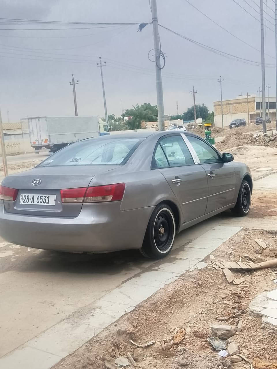 للبيع سوناتا 2007 خليجي كفاله عامه السعر 75 وبيها مجال قليل***********
