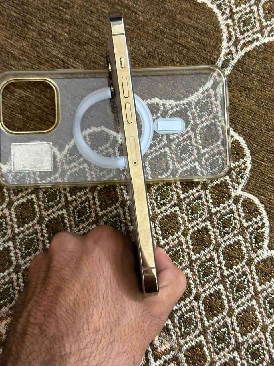 سلام عليكم ١٣ برو ماكس دبل شريحه مكفول بطاريه ٩٥ ذاكره ٢٥٦ ذهبي جهاز نضيف مكان الامين الثانيه قليل رقم ***********
