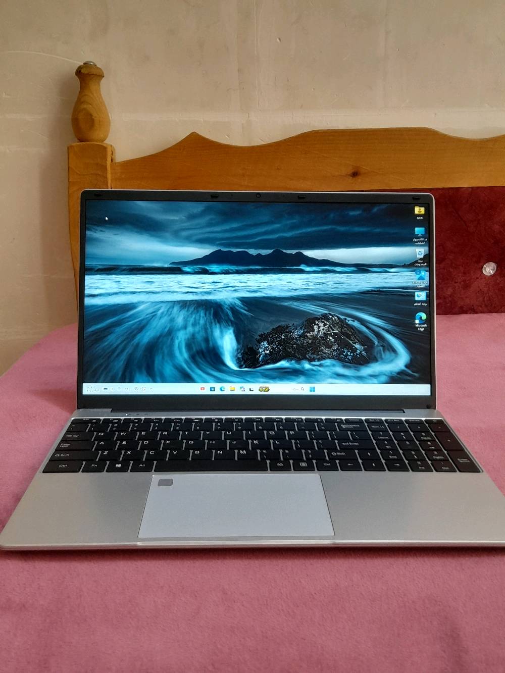 لابتوب اخو الجديد استعمال شخصي مكفول من صيانة 
الموصفات 

RAM : 16MB . 
. المعالج: lntel (R) N95(4 CPUs).~1.7GHz
. نظام التشغيل : Windows11 Pro 64Bt
. المساحة التخزينية : 512GB
. حجم الشاشة : 15.6
. كيبورد مضيئ + بصمة اصبع 
. حجم البطارية 5800mAh 
. دقه الشاشه 1080×1920 
 . كرت الشاشة مدمج 
. جيل 12

🔴المكان بغداد 
🔴يتوفر خدمة توصيل 
🔴للاستفسار واتساب : ***********
🔴سعر 350 وبي مجال بسيط