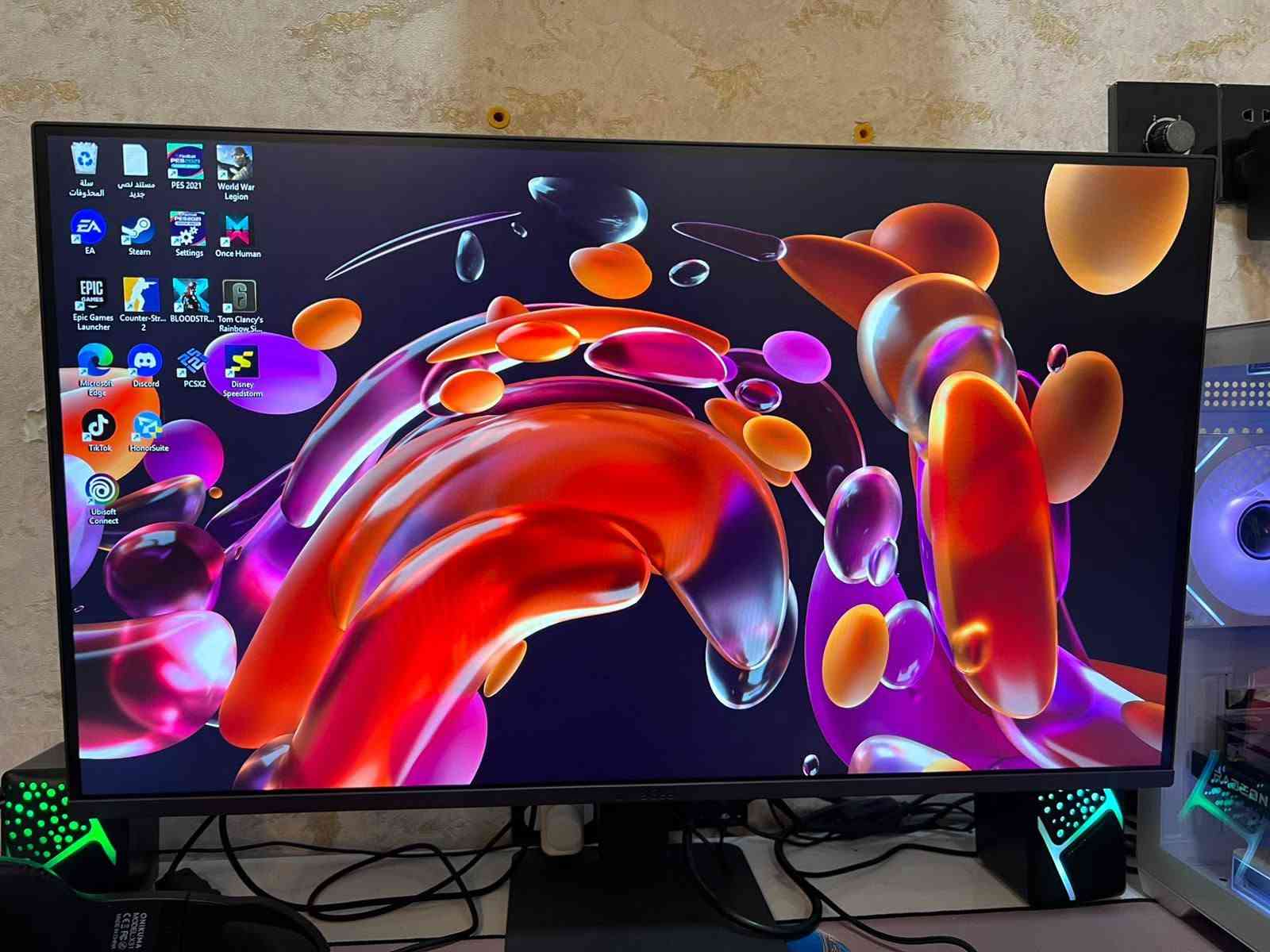 سلام عليكم PC للبيع ابيع جميع الاغراض السعر مليون او 150صالي شهر ماخذة ما ستعملتة هواي
كلهن جدد 

المعالج: AMD Ryzen 5 5500.
الذاكرة (RAM): 16 جيجابايت DDR4 بسرعة 3200 MT/s.
كرت الشاشة: AMD Radeon RX 7600.
التخزين (SSD): قرص بمساحة 1 TB من نوع NVMe. 

الشاشة نوع LGفول HD هرتز 144
***********
