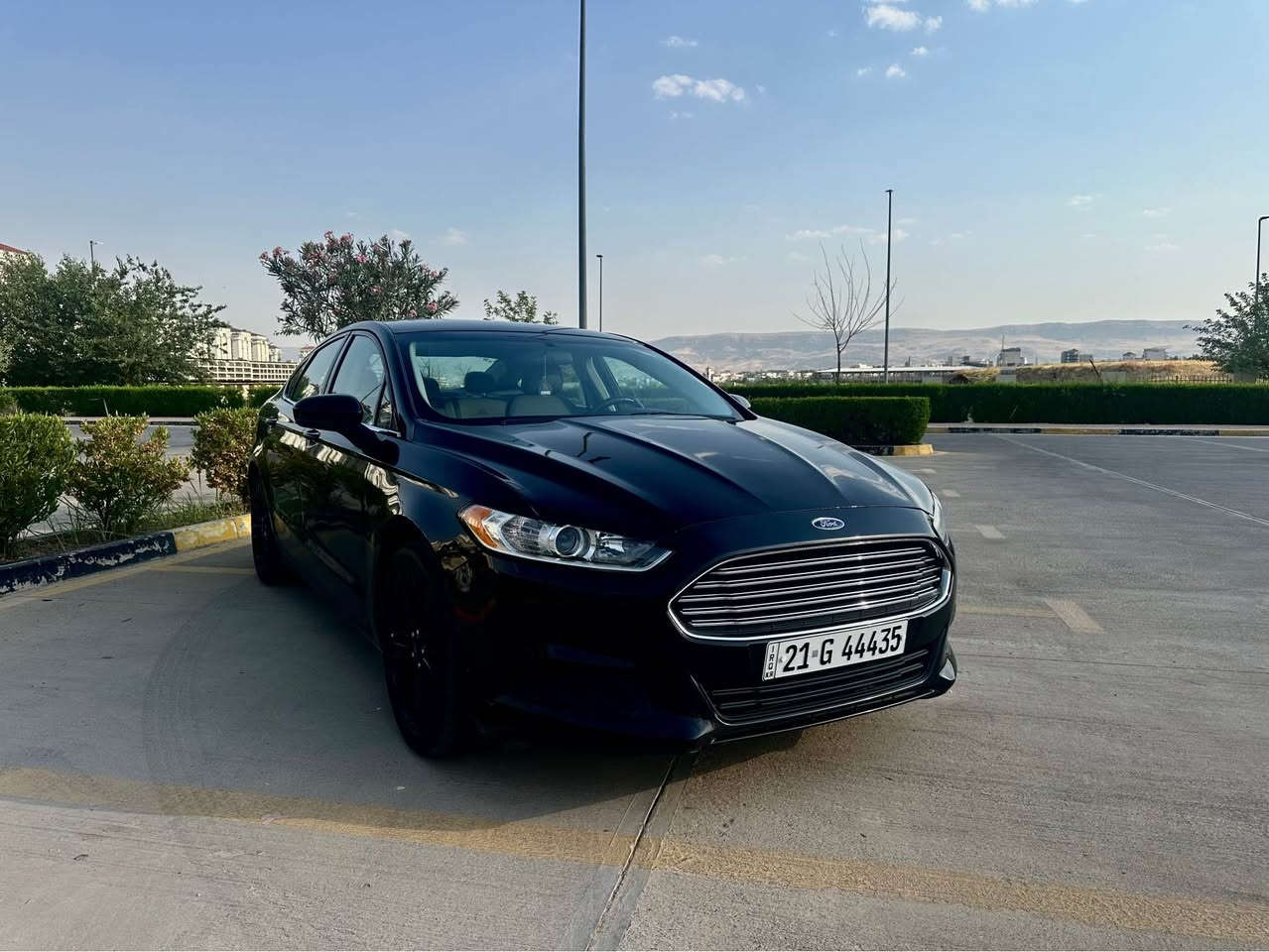 Ford fusion 2.5 2016
***********
یەک پارچە و پەڵەیەک بۆیاخی هەیە 
مەکینە ٢.٥
١٠٠ هەزار ڕۆشتووە و هەموو شتێکی بە شەرت  
پێش و دوا و بۆیاخ و گێڕ و مەکینە بە شەرت 
سەنەوی تا ٢٠٣٠ تازەیە 
هەموو سێرفسێکی تازە بۆ کراوە
***********
سعری ١١٥$
1FA6P0G72G5116313 السليمانية, العراق
