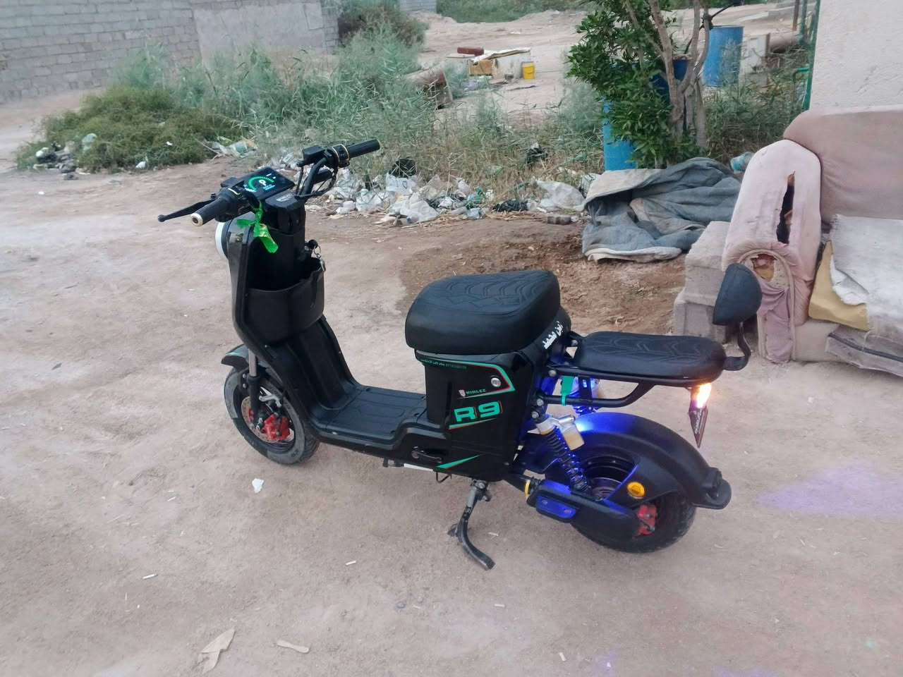 دراجة شحن • اي9 • بطارية جديدة