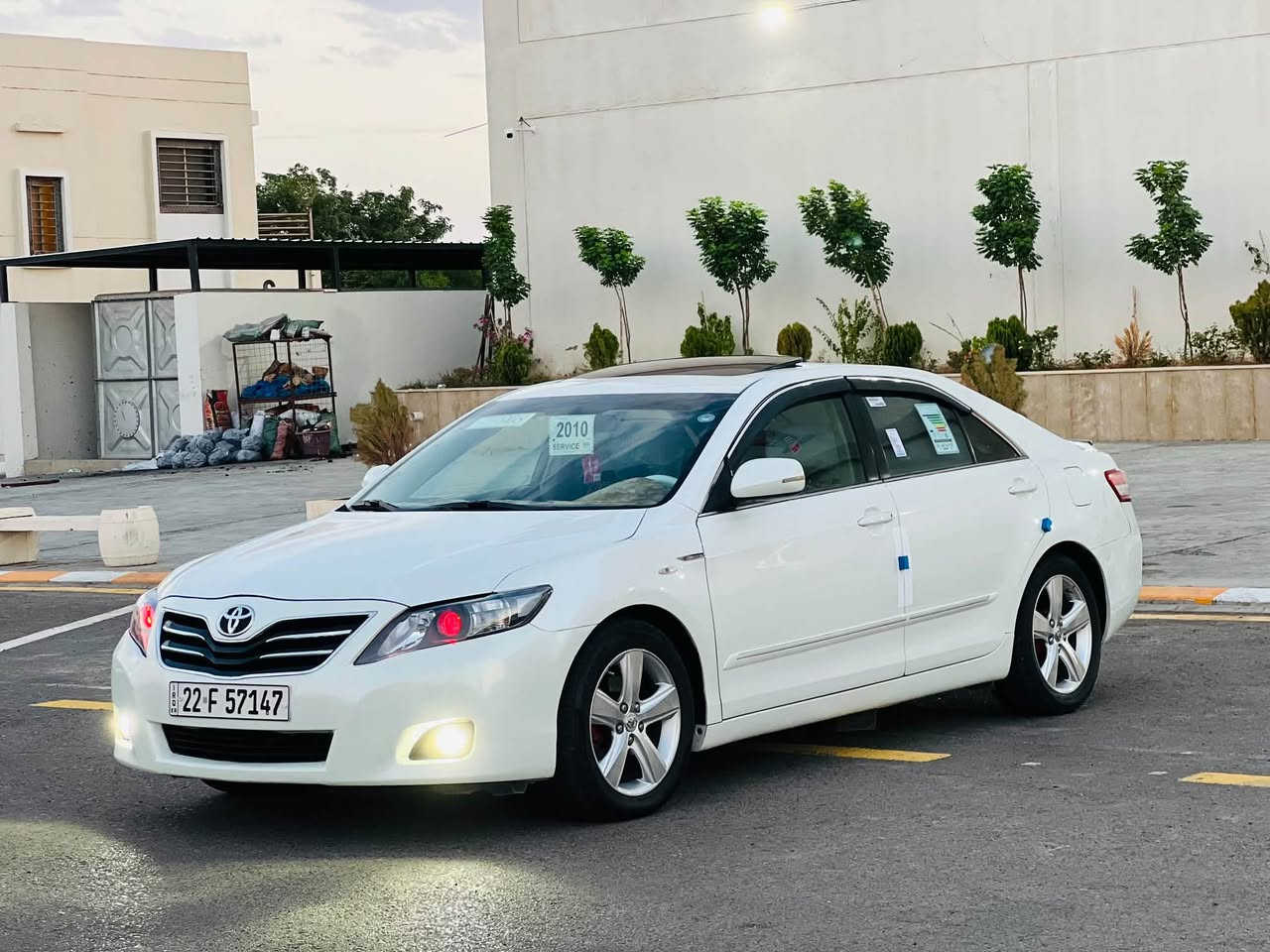 بيع فقط بدون قسط وبدون وعده 
ً
ً
ً
ً
سلام عليكم كامري 2010 خليجي GLX
بسعر مناسب 112$ وبي مجال قليل 

كامري موديل 2010 خليجي فول مواصفات GLX

لون ابيض صدفي ❤️

كير اوتوماتيك❤️

محرك 4 سلندر2400 المرغوب ✈️
تخم تاير جديد 
ويل كروم جديد 5

موصفات : ✔️
شاشه وكامره 

سقف سلايت 

تحكمات ستيرن اتجاهين 

تحديد سرعة

تحكمات كشن السايق كهربائي

اربع جام كهرباء

 انارة دوسات بلادي +اناره داخليه 4

بردة خلفية كهرباء

تحكم عدسات الايتات

بجم زينون شمسي شرط نهار كدامك

تبريد مركزي ثلج قطعتين 

تحكمات المري+أشاير

حساسات خلفية
محرك وكير مامفتوحات شرط 
لاصرف لاصوت ولا بهار 

حالة السيارة نضيفة جددآ جاهزة من كلشي 

كلشيء شغال بشرط ومابيها اي مصروف

السيارة رقم اربيل  شرط تحويل ثاني يوم السياره باسمنا  سنويه لل2030
السياره كفاله عامه من الصبغ والتبديل والبارد 
عنوان السيارة صلاح الدين تكريت 

الرقم ***********
