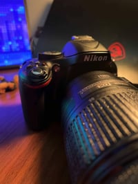 نيكون D5200 • عدسة 55-300 • عدسة 18-55