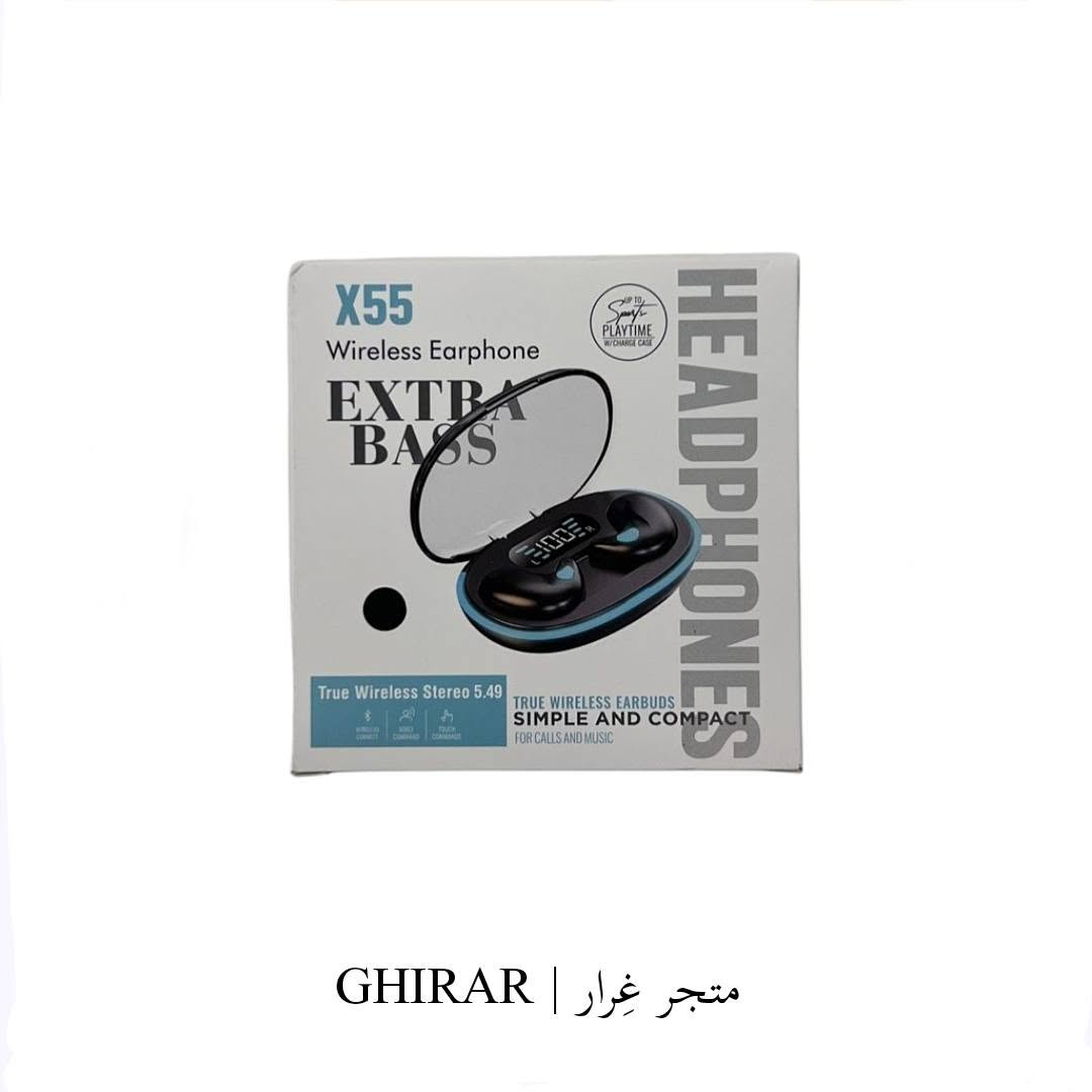 السعر : 16,500 / توصيل مجاني 
واتساب : ‏‪‏‪***********‬‏ 
سماعة B23 TWS لاسلكية 

المواصفات:

تقنية الاتصال: Wireless 6.0
مدى الاتصال: حوالي 10 أمتار
بطارية السماعة: 30mAh
بطارية علبة الشحن: 200mAh
منفذ الشحن: Type-C
دخل الشحن: 5V / 1A
شاشة رقمية لعرض مستوى شحن العلبة
صوت True Stereo
متوافقة مع iOS / Android / Windows
تصميم لاسلكي مدمج وسهل الحمل
مناسبة لسماع الاغاني والموسيقى عليها
