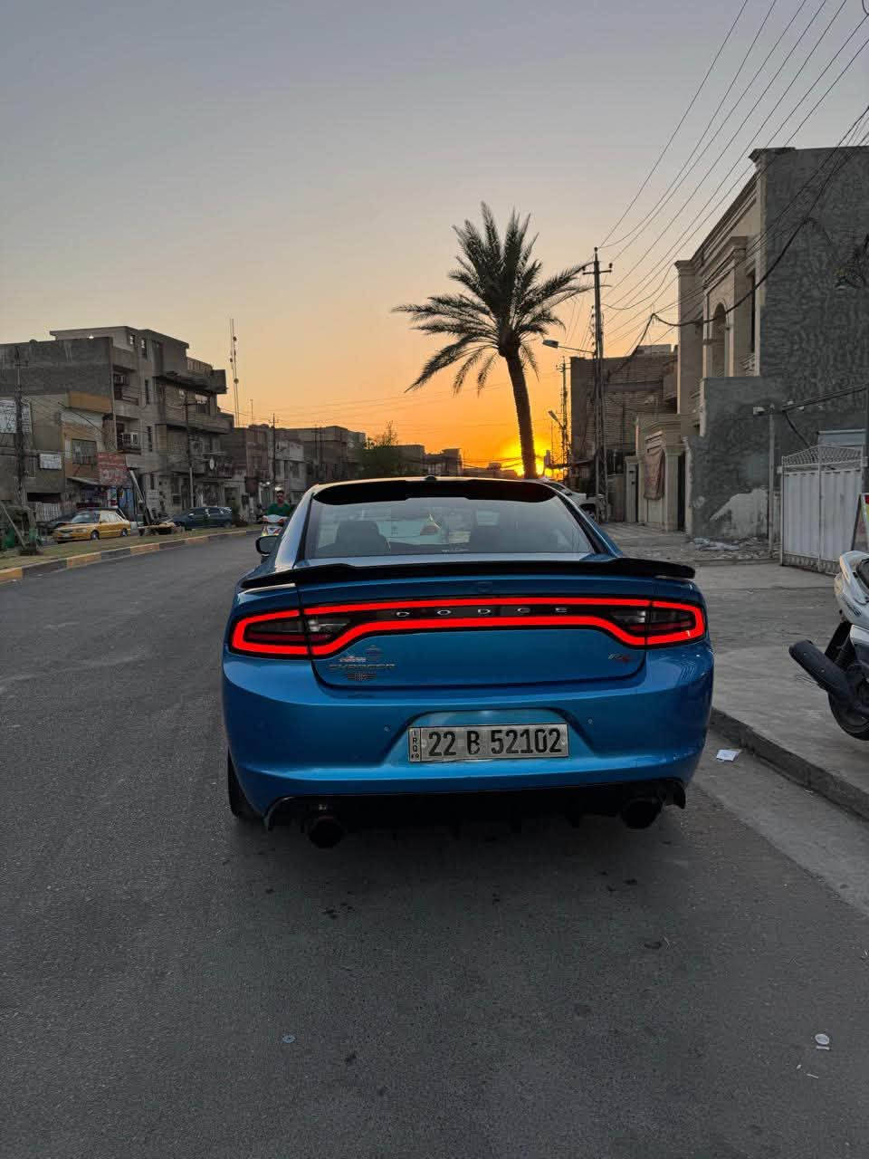 دوج جارجر موديل 2018 R/T 5700 / فول فتحه شاشه جبيره  سيارة خليجيه بدون حادث عدا بارد بل باب لون بحري رقم اربيل بسمي تحويل ثاني يوم ماشيه 47 مايل وكاله هارلم عنوان بغداد حي القاهره سعر 210 وييه مجال للشراي اتصال ***********
