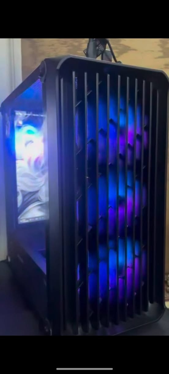 كيس PC • ٤ فانات RGB • نضيف