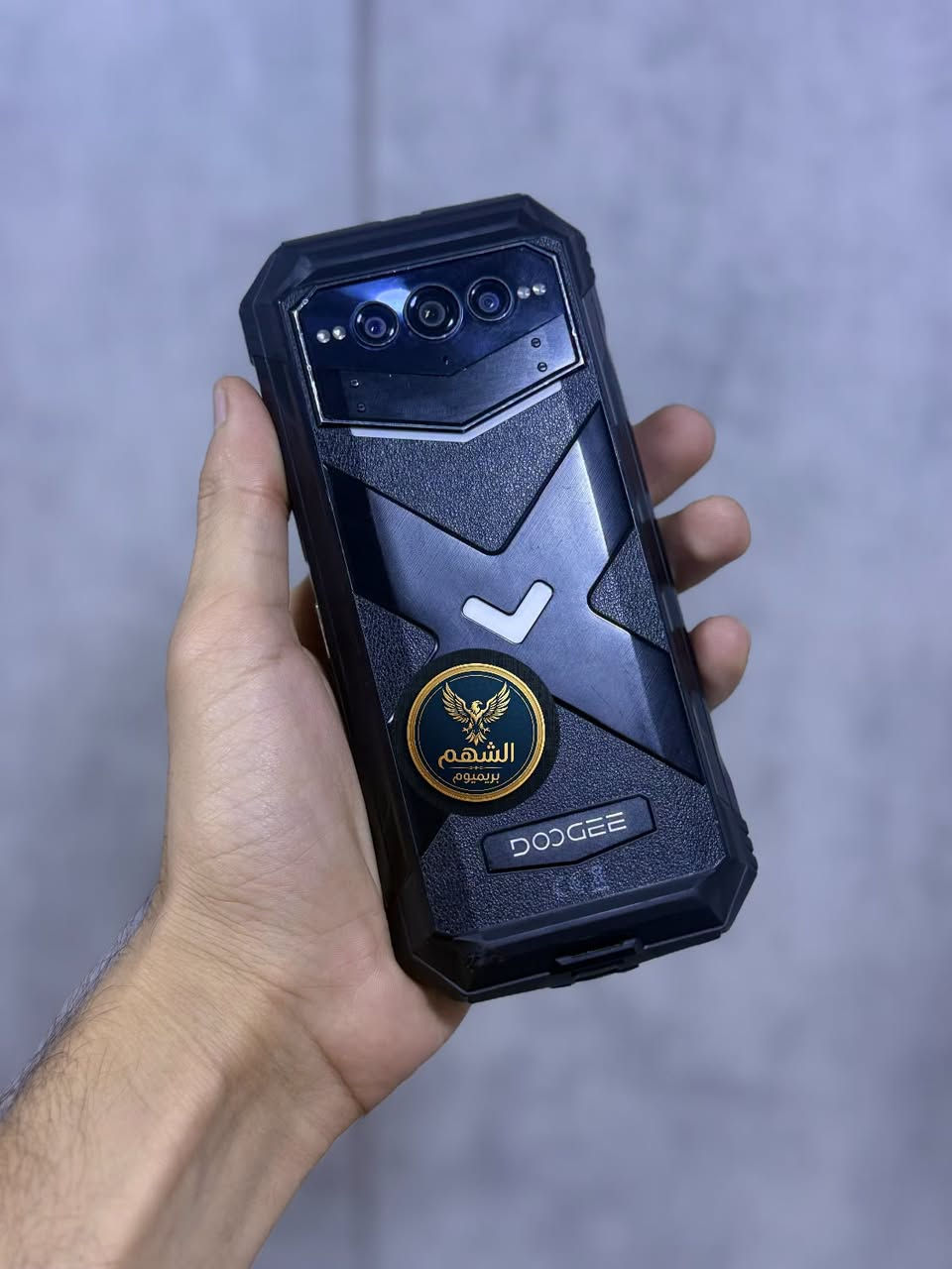 موبايل مدرع بمواصفات قوية
DOOGEE V Max Pro
ذاكرة 512GB
عشوائية 32GB
اندرويد 14 
بطارية عملاقة بحجم 22000mAh يعني انسه شحن 
تصوير ليلي 
الجهاز جانت الشاشة مفطورة اشتريت شاشة وشديته  وزنه نص كيلو 🥴

22,000mAh Battery / 33W Fast Charge
32GB RAM + 512GB Storage
Dimensity 7050 5G / 6nm
108MP Main Camera + 20MP Night Vision
6.58" FHD+ 120Hz Display
IP68 + IP69K + MIL-STD-810H
WiFi 6 / NFC / Google Pay

ملحقات فقط كارتون 
للحجز راسلونا عالخاص او وتساب ***********

نص مكتوب في الصور:
- Save up to $180 on DOOGEE Sale 45d 20h 18m 15s 1/6 DOOGEE V Max Pro 512GB Large Memory 22000mAh Large Battery Android 14 Rugged Phone (54) Share $569.99 خاص - doogee.com Color: Black