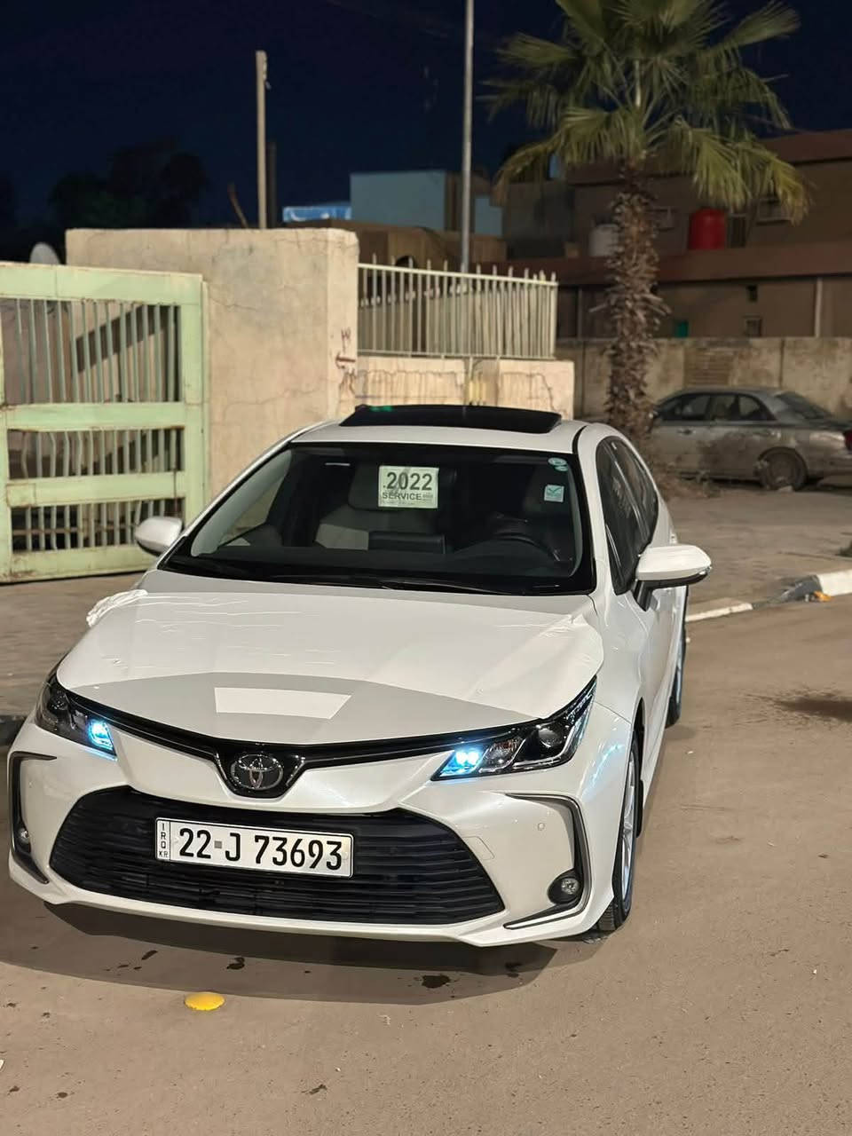 كورلا 2022  (ساز  ) خليجي 🦅 بانزين فقط ياباني الصنع ام الضمان عليه صيانه مجانيه وتبديل دهن 
🚦رقم أربيل 

المواصفات…..🖍️
                                                   🧭             ماشيه 28      
محرك 1800 بانزين
بصمه + دخول ذكي
 نظام الترحيب عند الاقتراب  
حساس استشعار عند الاقتراب
تبريد قطعتين 
نظام القيادة (سبورت + عادي)
شاشه نفكيشن + كامره خلفيه دواره
 حساسات امامية+خلفية
مانع نزلاق

 شحن USP
تبريد بيانو شاشه 
اشاير مري 
مري شفط 
 
ويل كب حجم 16 عدد5
حساس اطار + حساس لايت عالي وناصي اوتو + حساس مطر 
تحكم سترين كامل 
 العنوان📍 حله

 السعر :165 وبيه مجال
 
السياره كفاله عامه ماعدا مكانين بارد صغير

للاسفسار الاتصال على الرقم ***********

