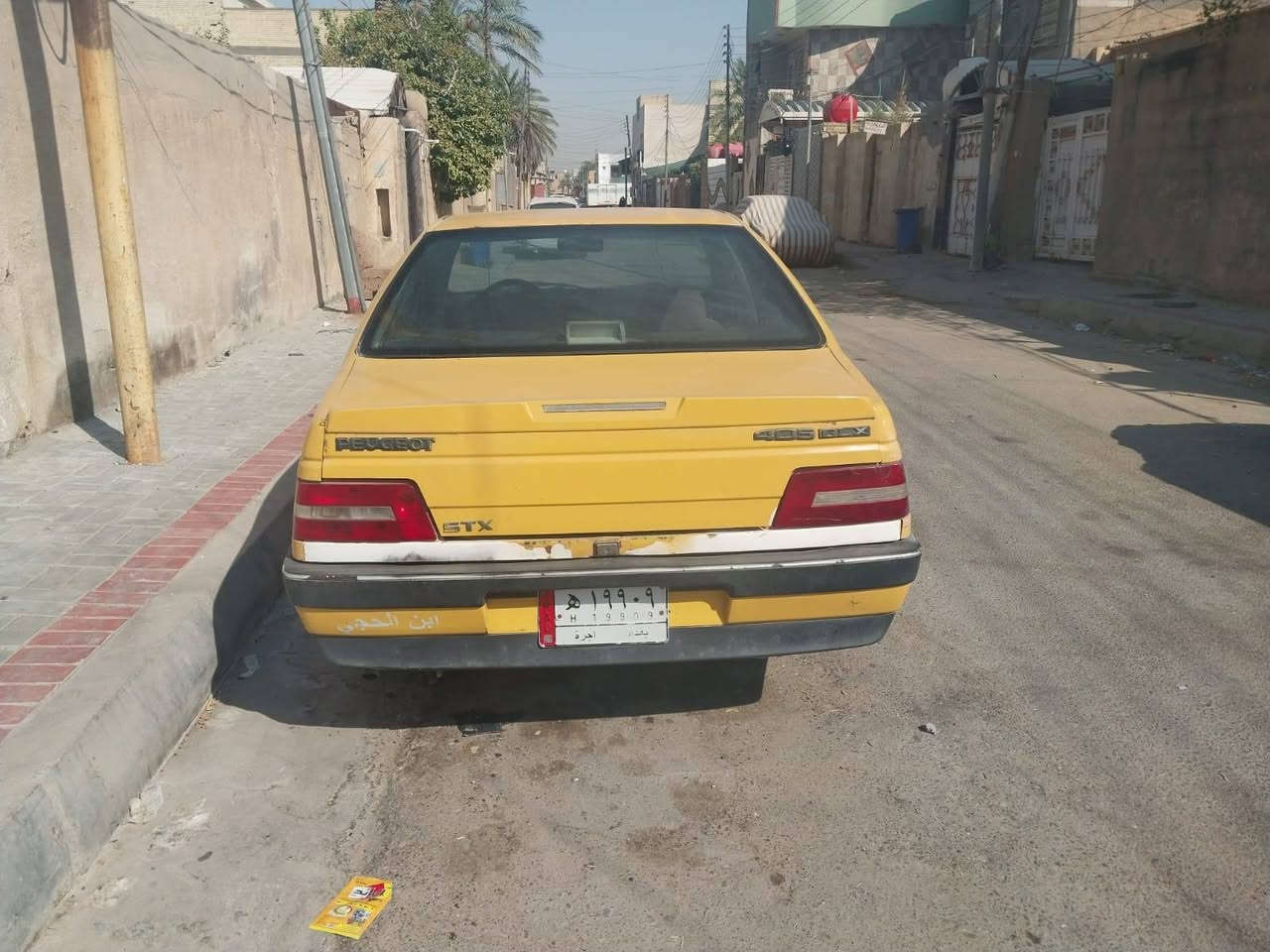 السلام عليكم بيجو ٤٠٥ نظيفه مكينه كير سياره كلها شغاله تحويل
مباشر للبيع او مراوس سعر (22)وبيها مجال بصيط مكاني كربلاء حي القادسية (***********)
