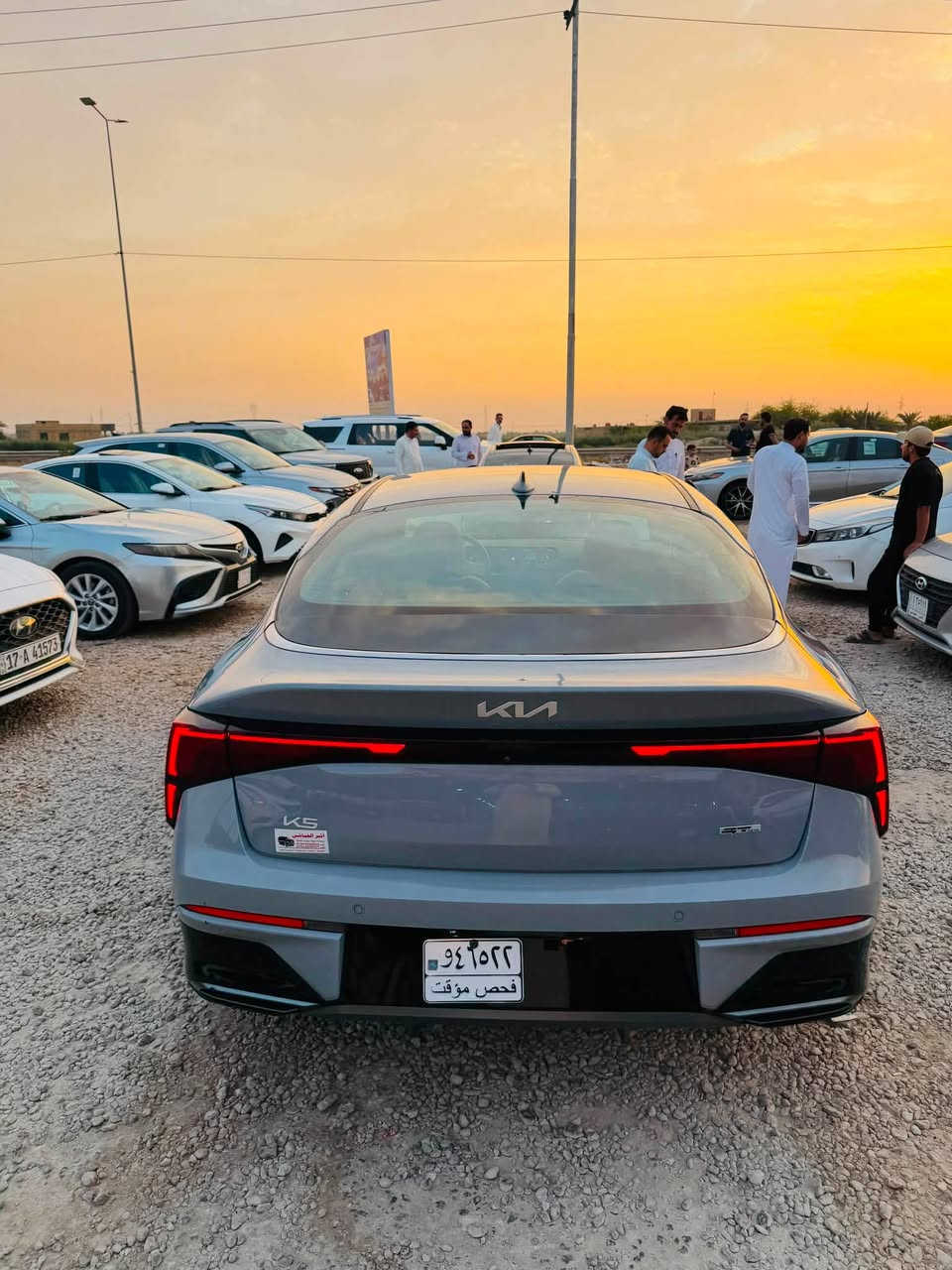 #يالله كيا كي فايف موديل 2025 
مرقم مثنى شهداء وكاله عامه بسم المشتري
الضرر تبديل جاملغ فقط بدون عابر شرط 
مواصفات جي تي بصمه مكينه 2500 
السعر185$(بيع نقدا فقط) تفاصيل 
واتساب ***********
العنوان السماوه الرميثه(معرض الخليج العربي)

