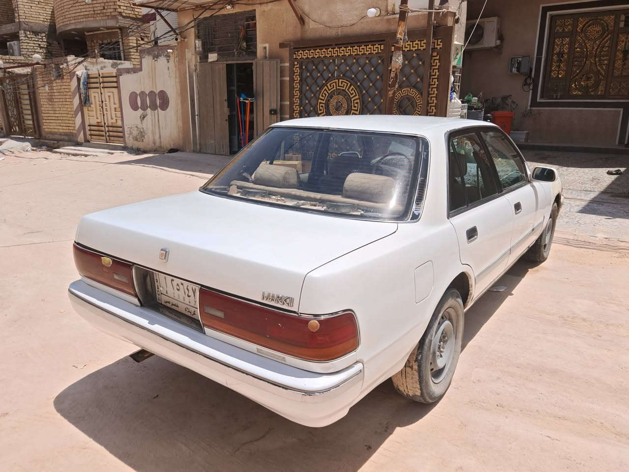 مارك كربلائيه مديل ١٩٩٢
سعر ٣٥

موجوده بكربلاء

سنويته نافذة لسنة ٢٨

السيارة نظيفه مثل ما واضح بالصور

بيه حادث جاملغ أيمن امامي  واضح بالصورة 

بيه كازكيت گايم

للتواصل الاتصال على الرقم التالي ***********
