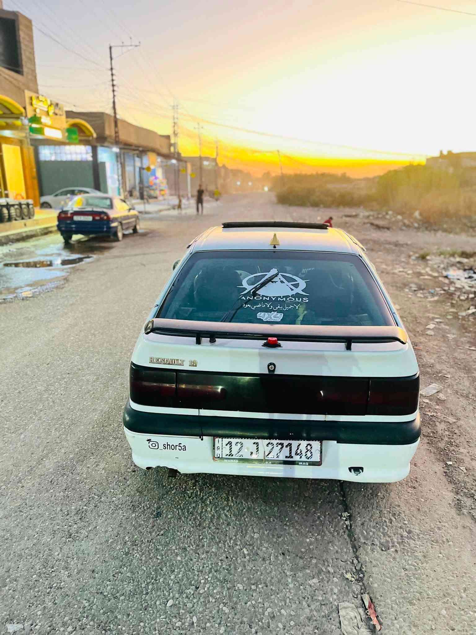 رينو ١٩ • موديل ٩٣ • شرط