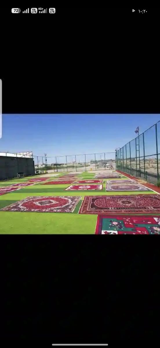 سلام عليكم تعلن محطة النصر النموذجية لغسل السيارات مع الحمام السيارات والفرشات + تغليف + منضفات خاصه لغسل الفرشات سعر المتر مربع 1000 تواصل واتس او اتصا
***********
