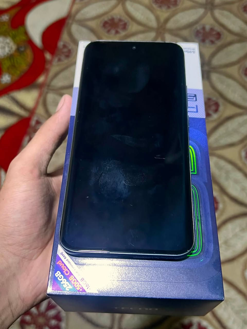 لبيع جهاز  TECNO POVA Slim 5G جهاز مستخدم شهر واحد فقط ذ 256
السعر 250 
رقم الهاتف ***********
