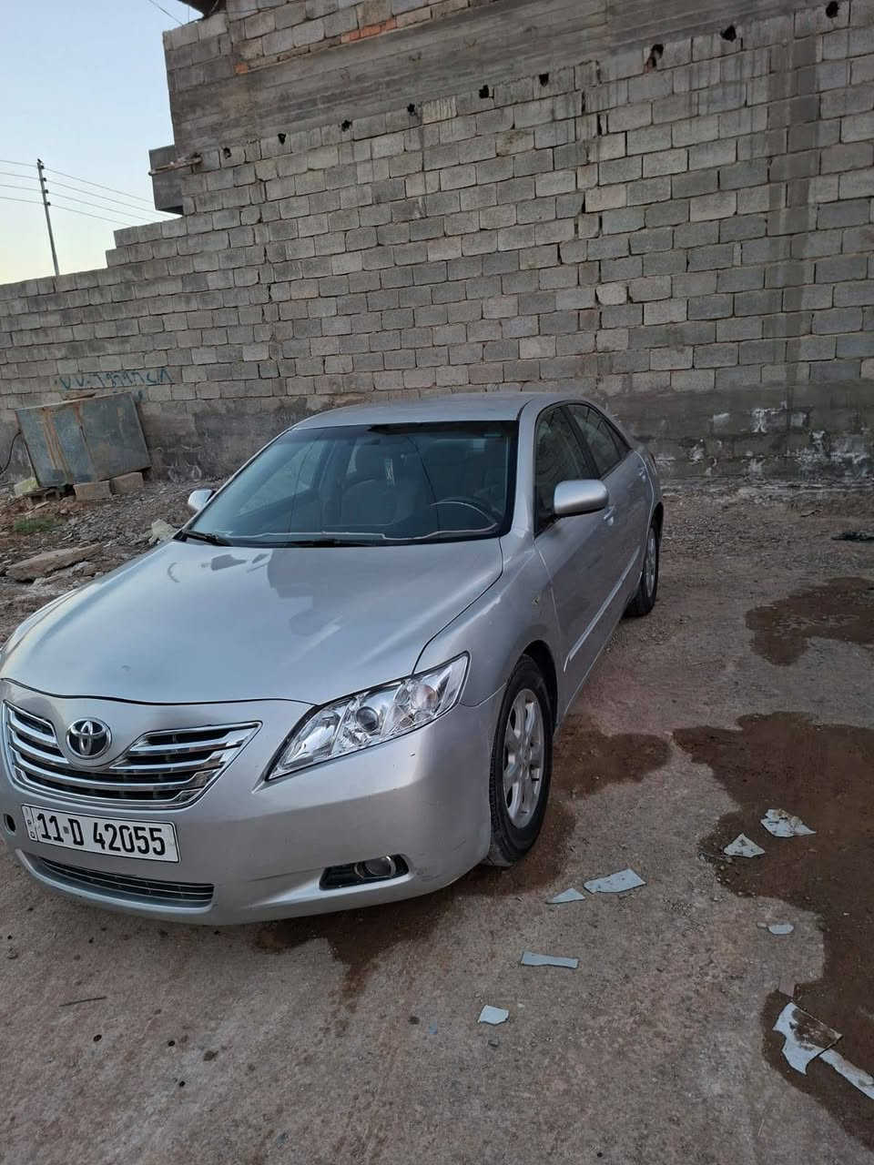 السلام عليكم 
كامري خليجي ٢٠٠٧ 
السياره خير من الله تبريد كير مكينه كفاله 
حادثها جاملغ خلفي
السياره مصبوغه عام اثر جراد
السياره بأسمي تحويل مباشر 
اي استفسار اتصال ع الرقم 
***********
