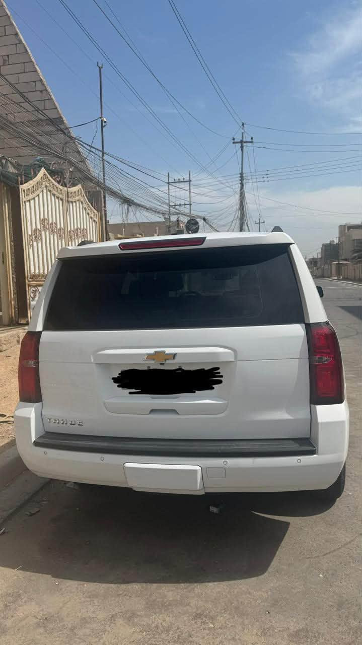 تاهو موديل 18 LS
رقم بغداد
خليجي 
السيارة كفالة فقط بارد قليل جداً بالجاملغ الامامي 
السيارة مابيها نقص اي شي 
مكلف بالنشر للاستفسار 
***********
