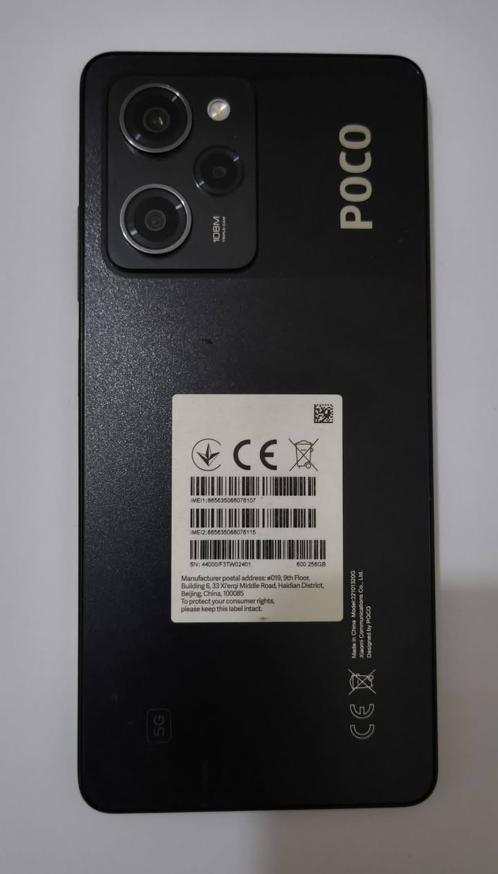 بوكو X5 برو 5G • سناب دراجون 778G • شاشة AMOLED 6.67