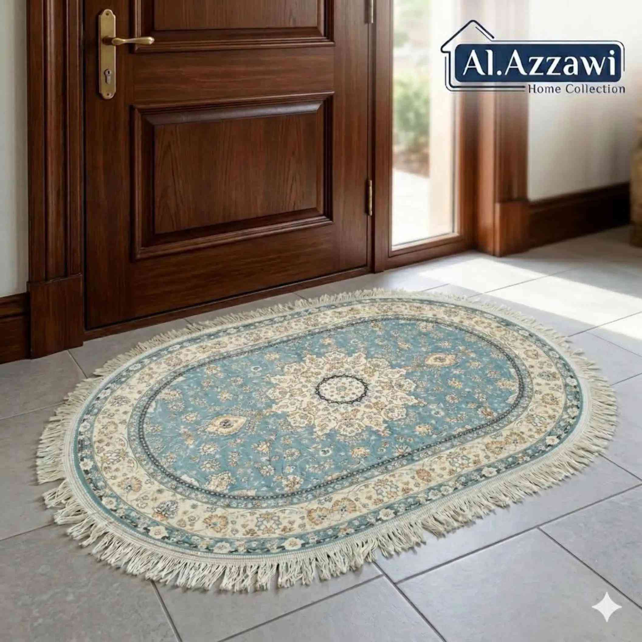دواسة كلاودي بيضوي  قياس 60*100 cm   السعر 5000 العنوان: بغداد–مدينة الصدر–سوق الكيارة قطاع٦٣ قرب المركز الطبي السوري   يتوفر خدمه توصيل لهذا المنتج  عروض يومية من سنتر الكيارة للمفروشات 🌹🌹 🚕🚕🚕🚕🚕🚕🚕🚕🚕🚕  تفضلوا بزيارتنا #العراق_السعوديه_الاردن_الخليج #مدينةالصدر #الشعب_الصيني_ماله_حل😂😂 #مشاهير_تيك_توك_مشاهير_العرب🌺💜 #سنتر_الكيارة_للمفروشات 

نص مكتوب في الصور:
- دواسة كلاودي بيضوي قياس 60*100 cm السعر 5000 Al.Azzawi Home Collection
- Al.Azzawi Home Collection